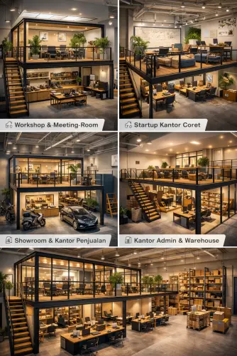 Mezzanine Ruang Kantor di Kemayoran