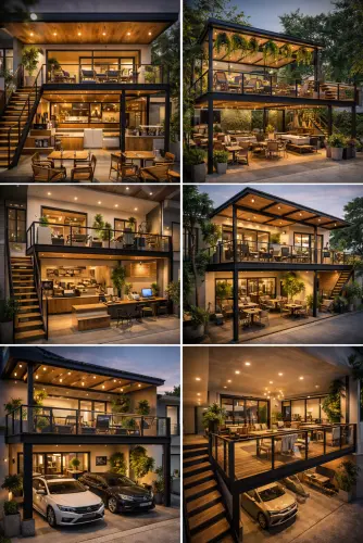 Mezannine Cafe Modern di Kemayoran