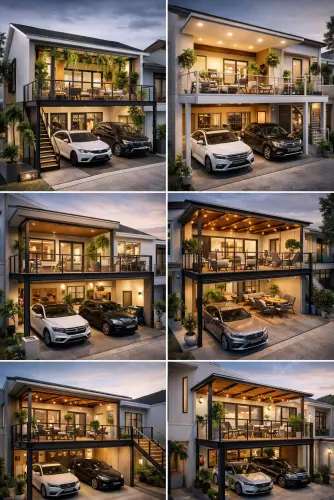 Mezannine Teras Rumah Keren di Kemayoran